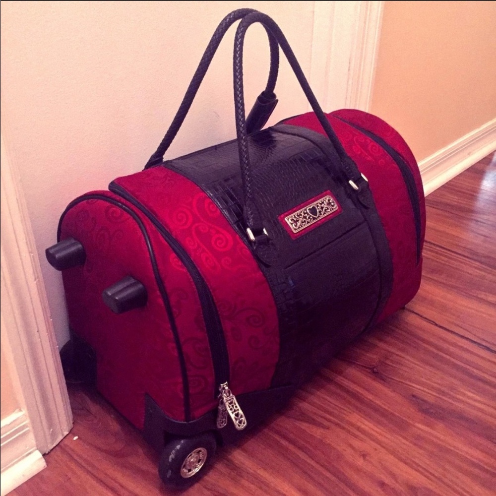 Brighton rolling suitcase